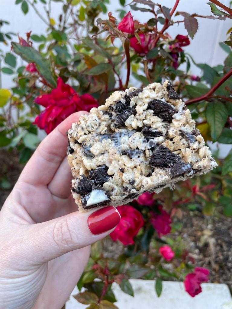 Oreo Rice Krispie Treats