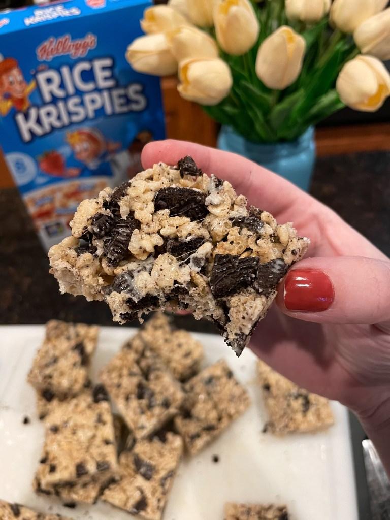 Oreo Rice Krispie Treats