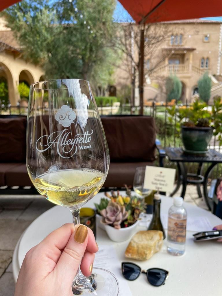 Allegretto Wines Tasting