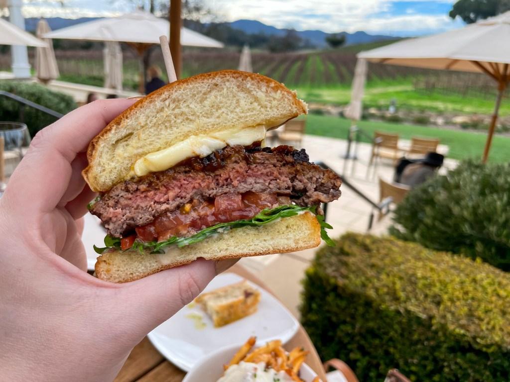 Justin Vineyard Burger