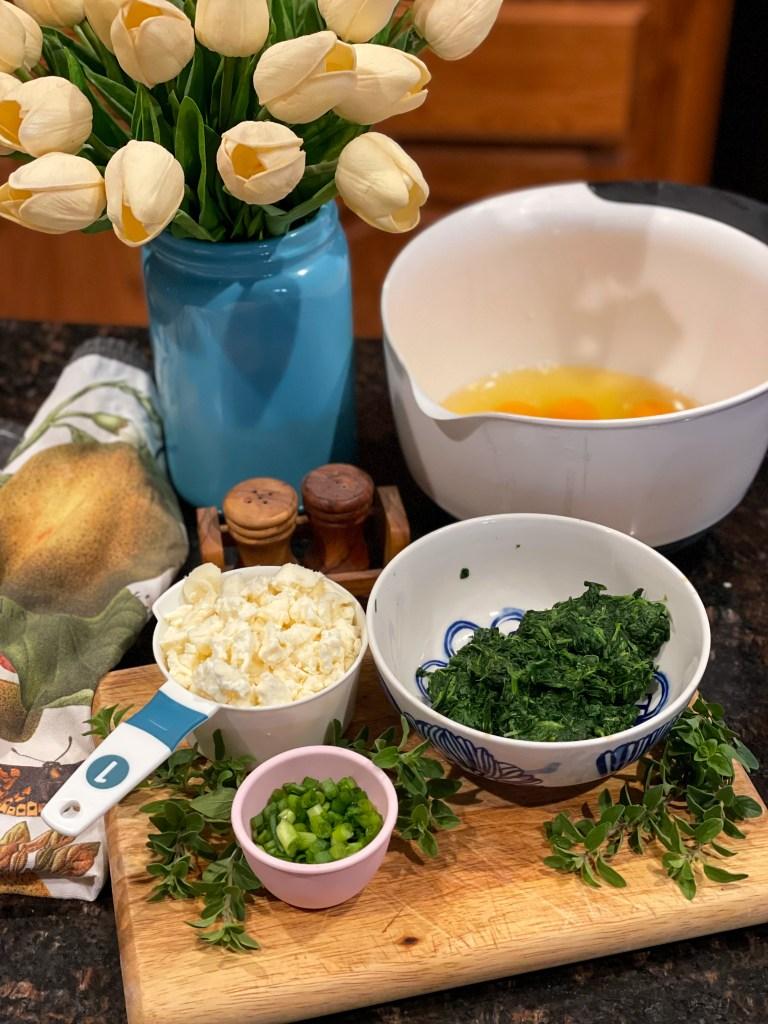 Spanakopita Egg Cups