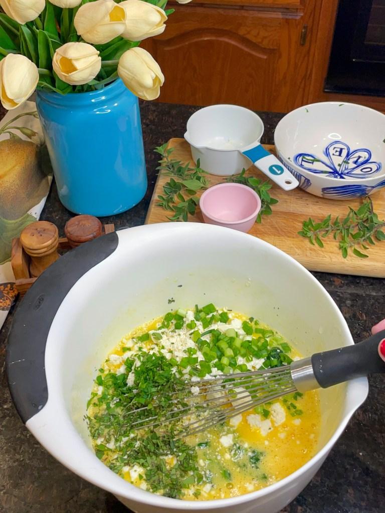 Spanakopita Egg Cups