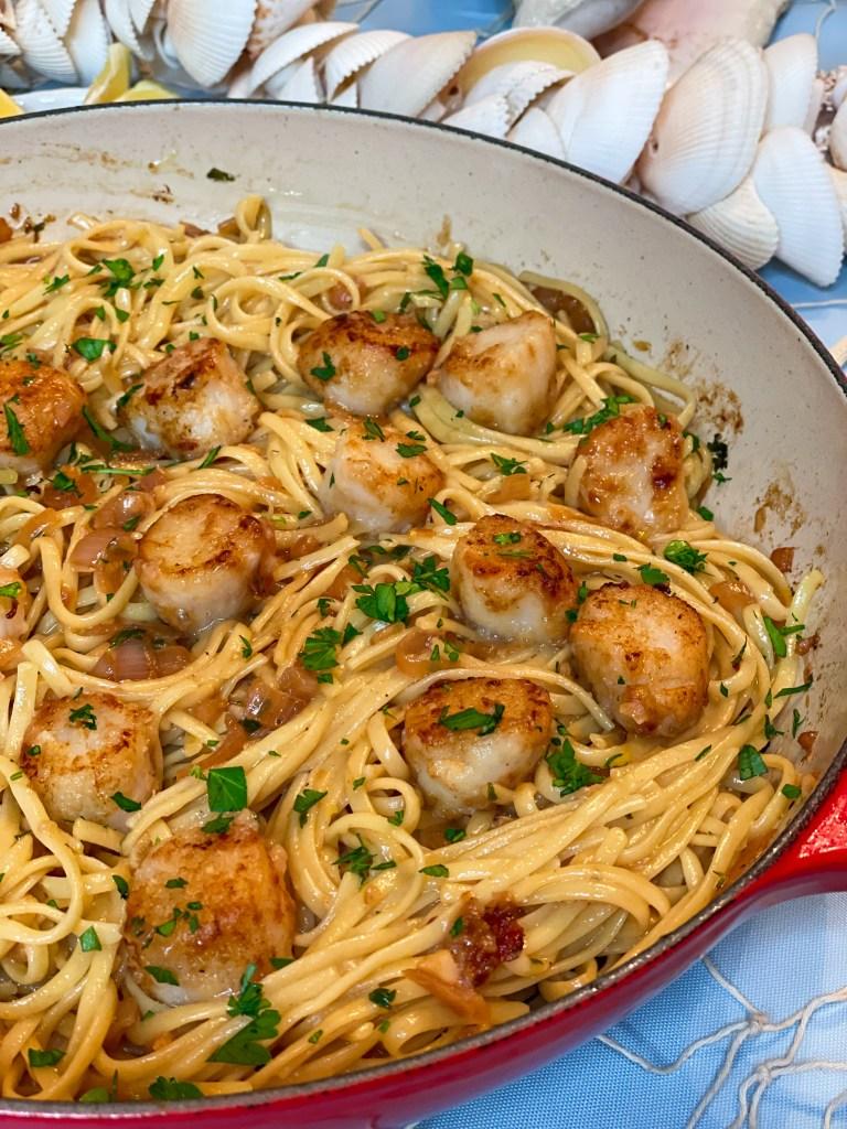 Scallop Linguine