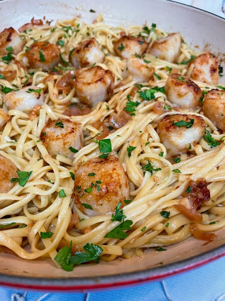 Scallop Linguine
