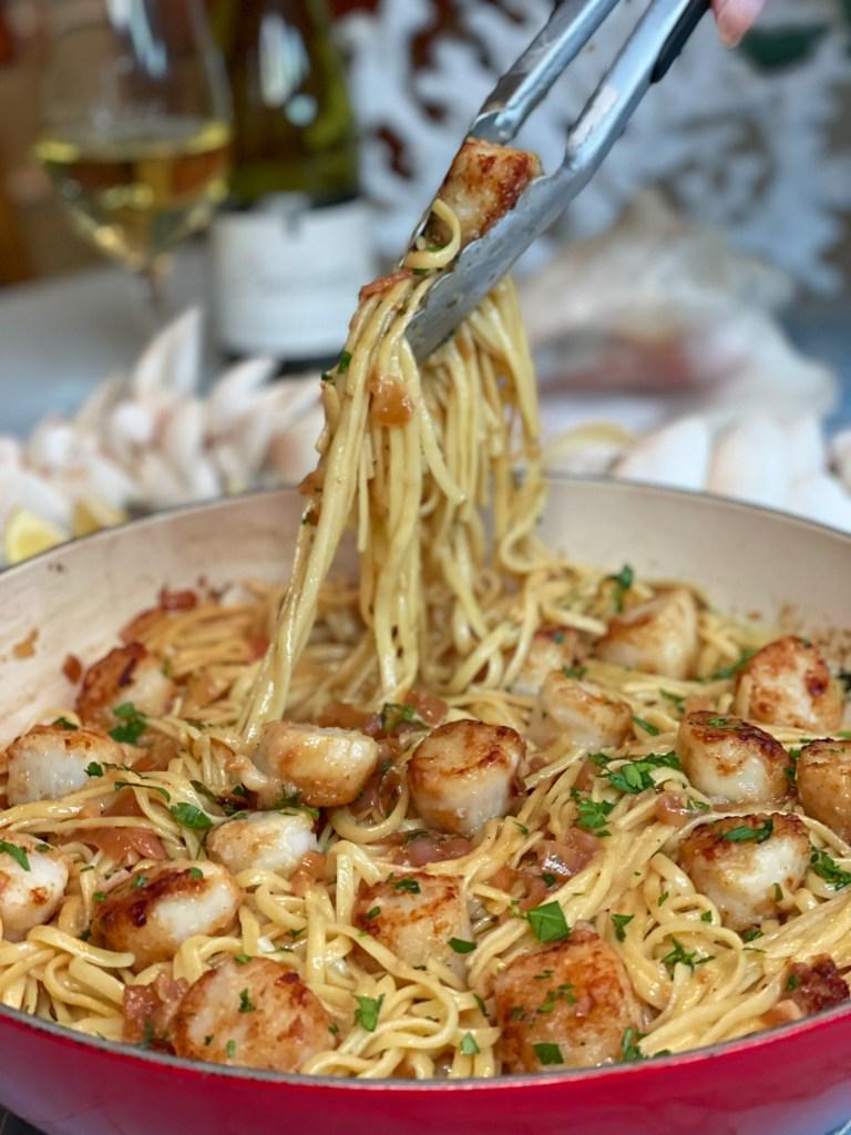 Scallop Linguine
