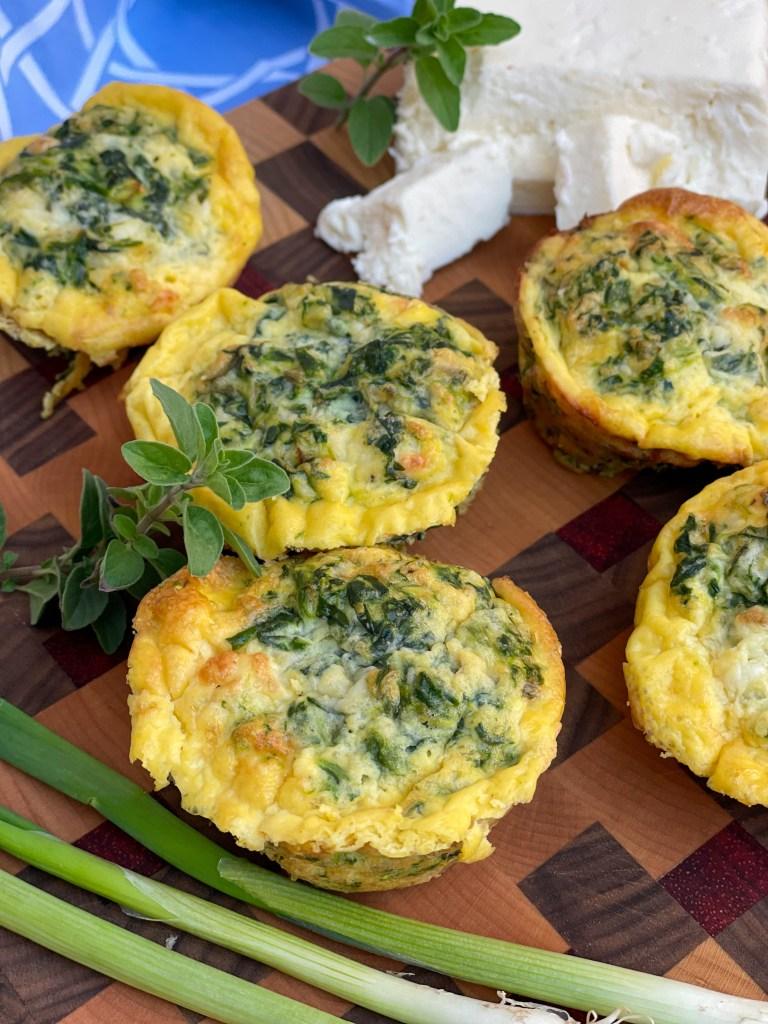 Spanakopita Egg Cups