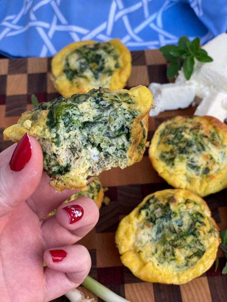 Spanakopita Egg Cups