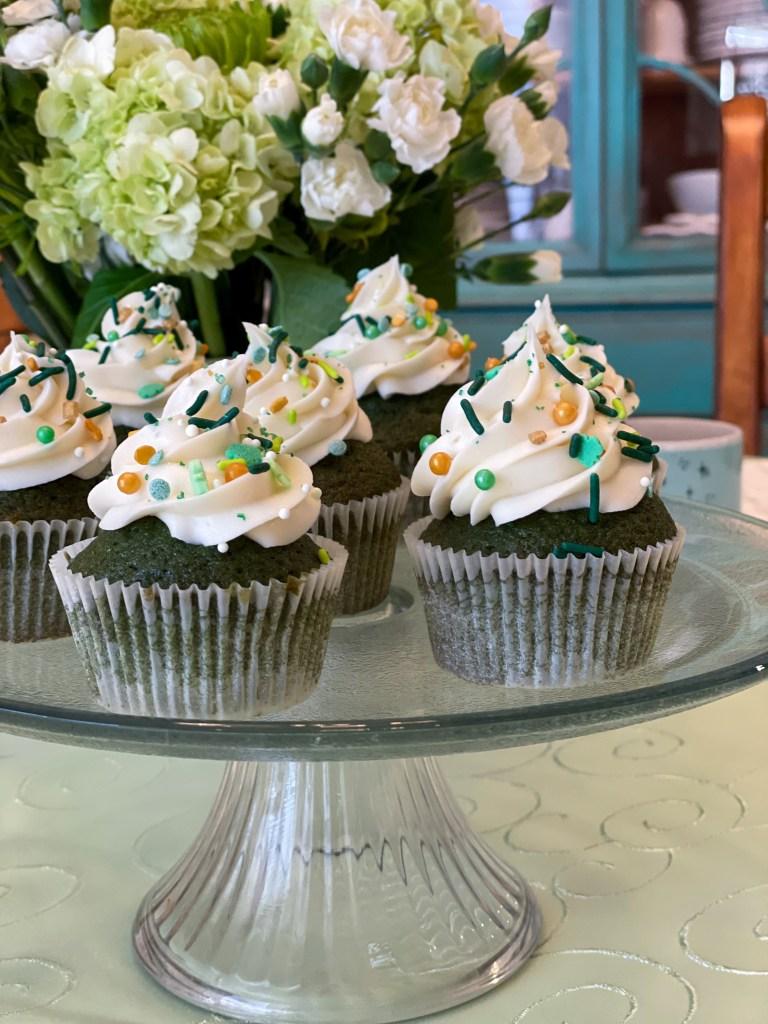 Green Velvet Cupcakes