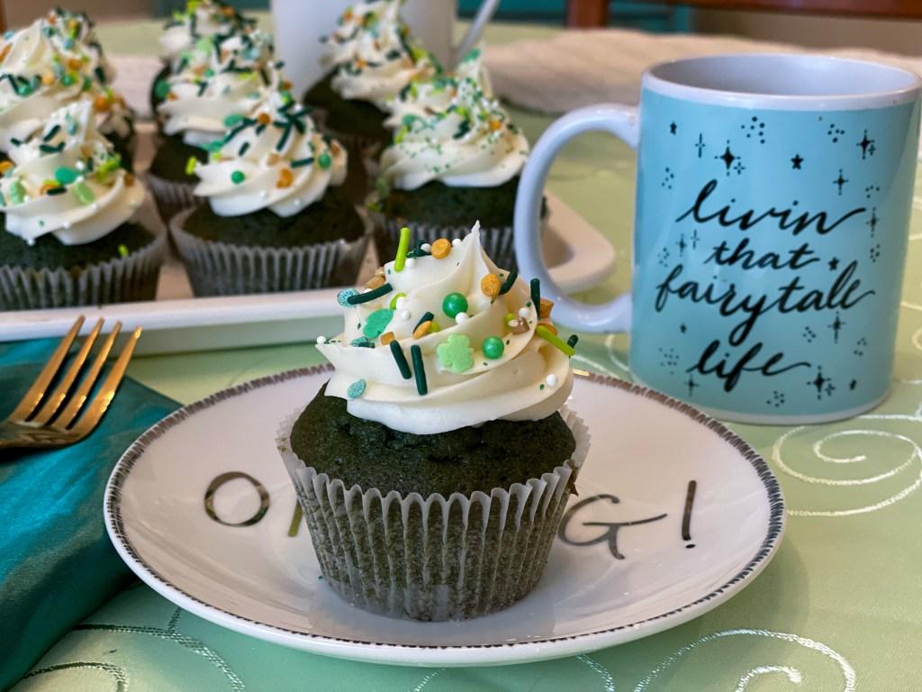 Green Velvet Cupcakes