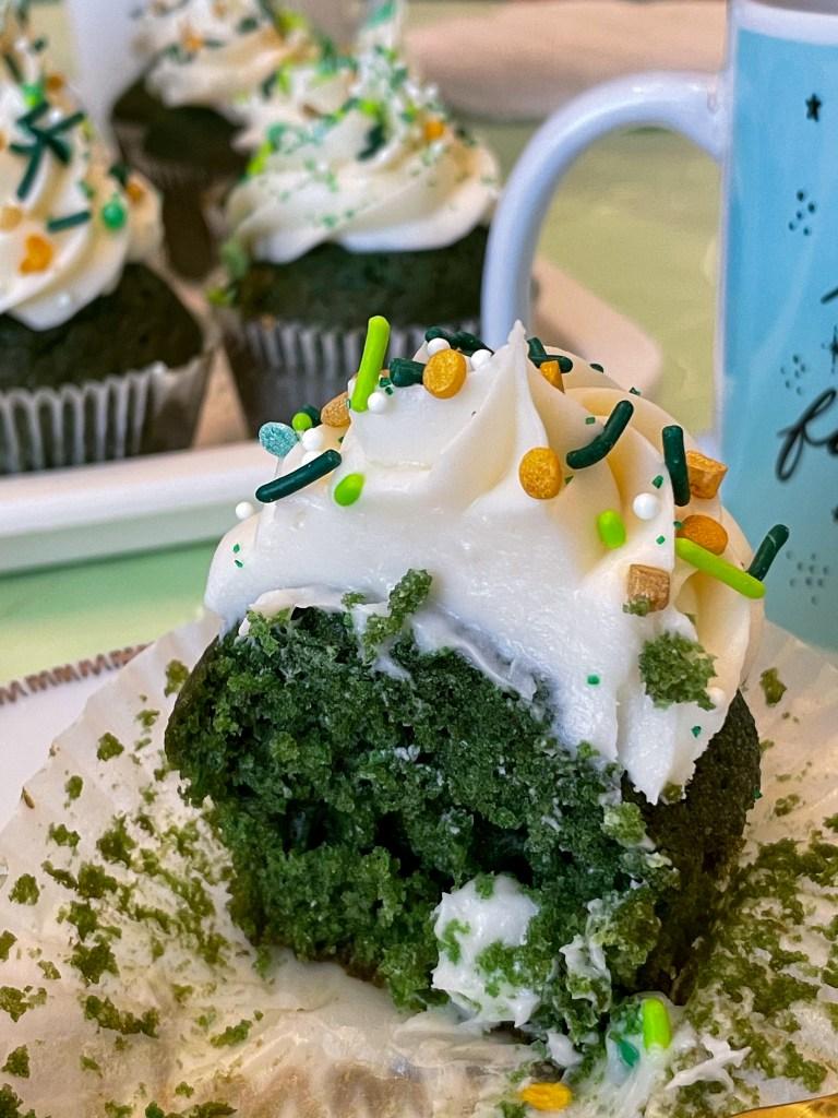 Green Velvet Cupcakes