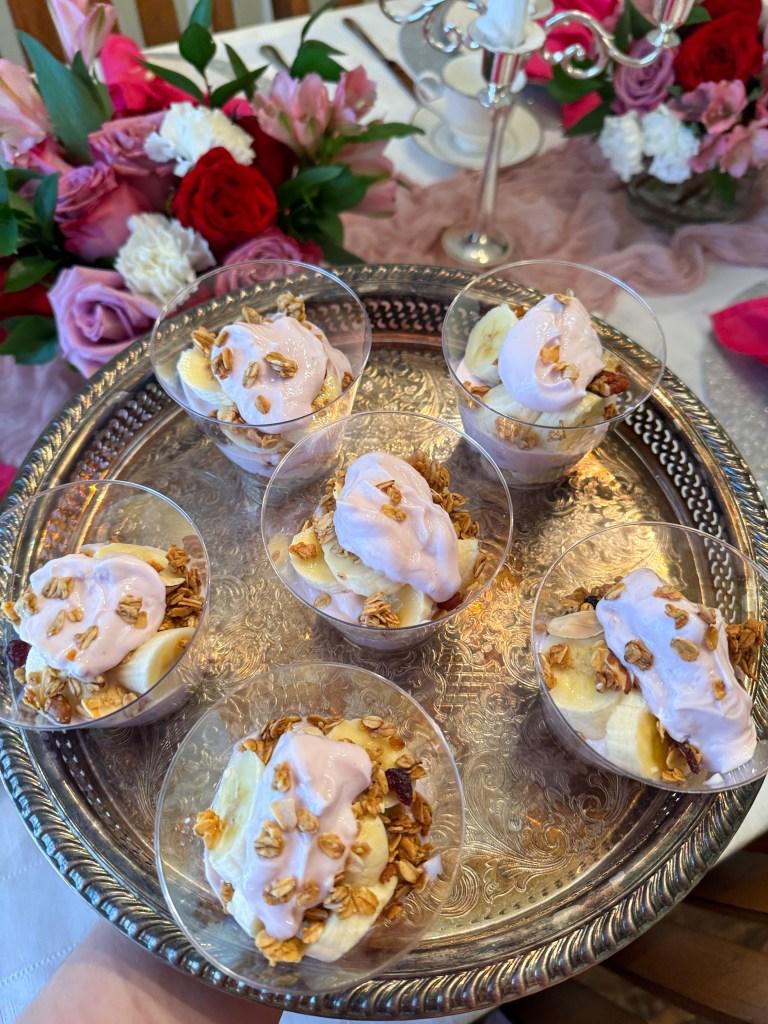 Strawberry Banana Yogurt Parfaits