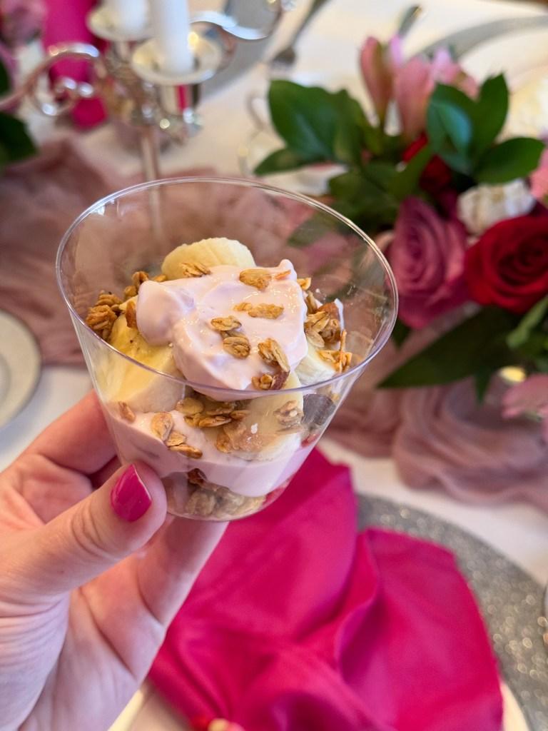 Strawberry Banana Yogurt Parfaits