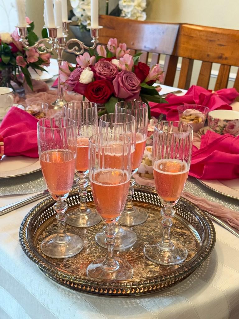 Raspberry Mimosas