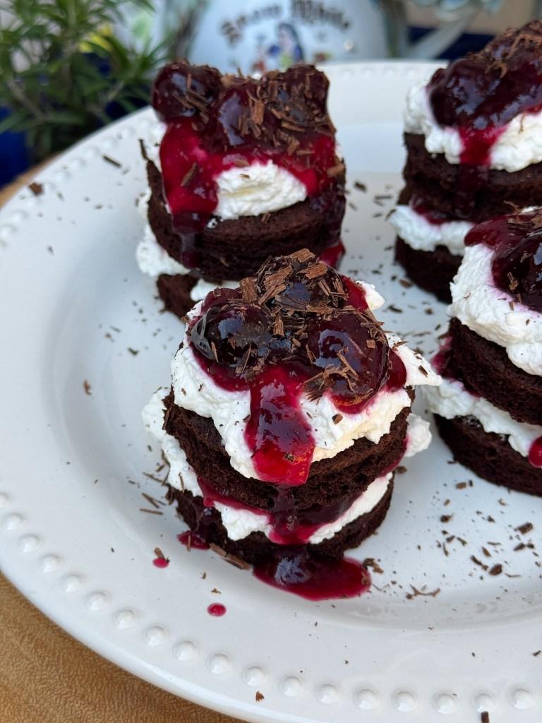 Mini Black Forest Cakes