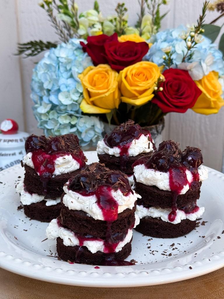 Mini Black Forest Cakes
