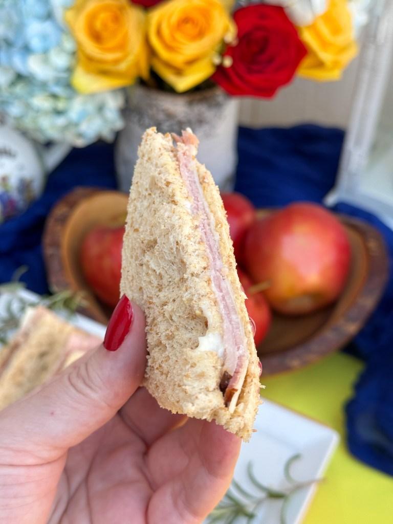 Black Forest Ham Tea Sandwiches