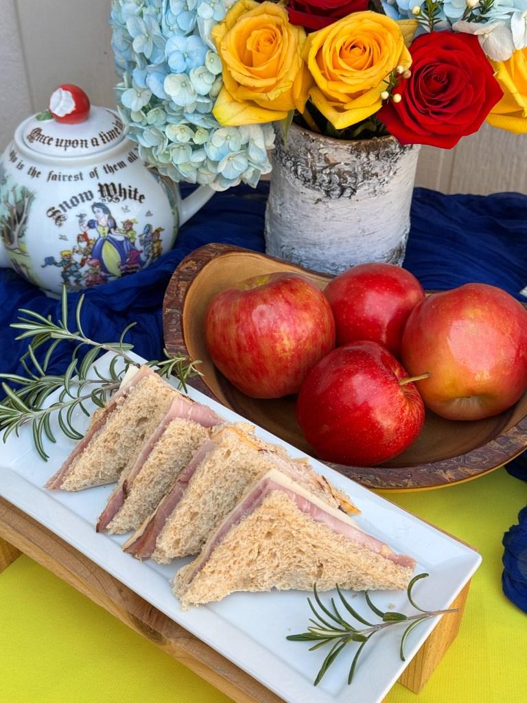 Black Forest Ham Tea Sandwiches