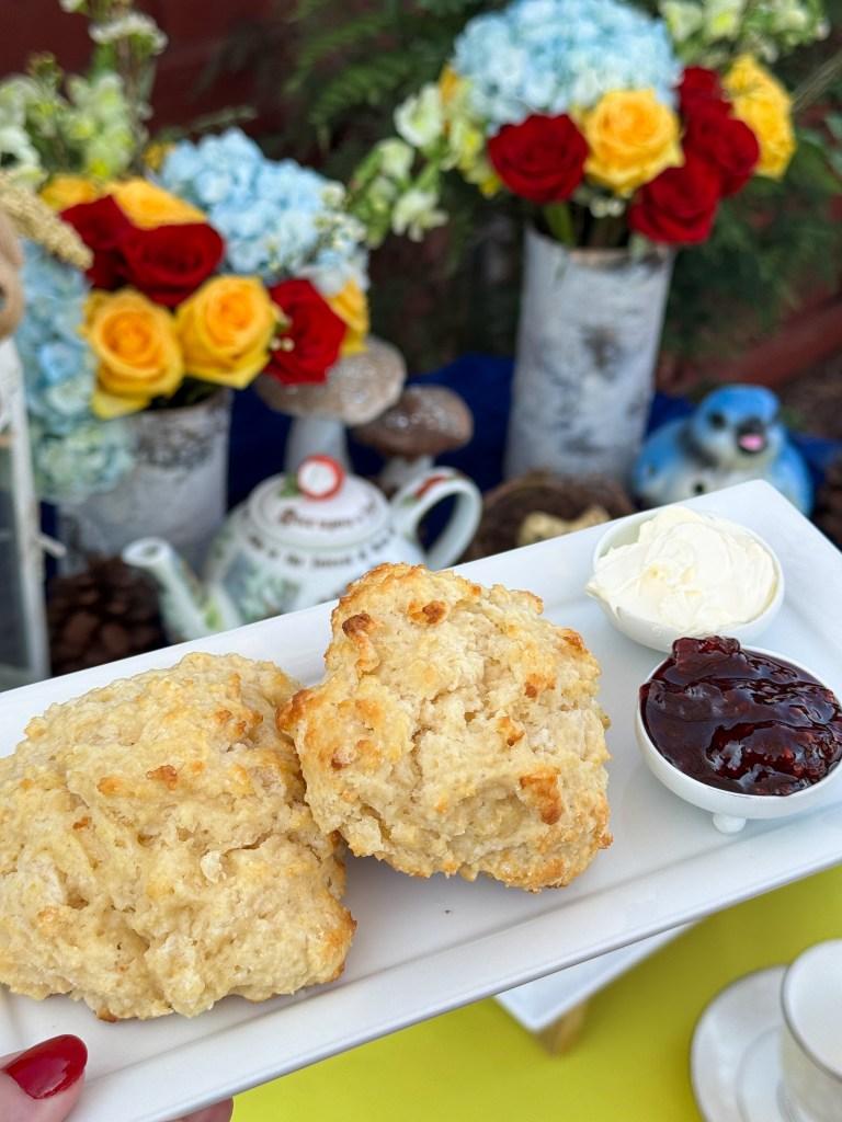Vanilla Buttermilk Scones