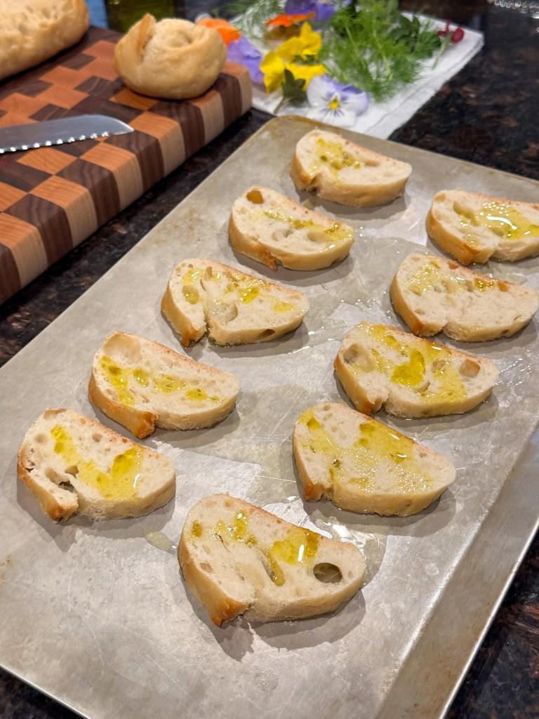 Garden Party Crostini