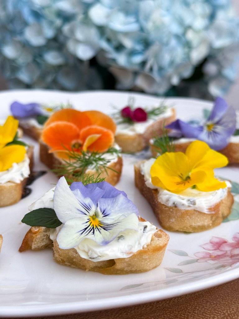 Garden Party Crostini