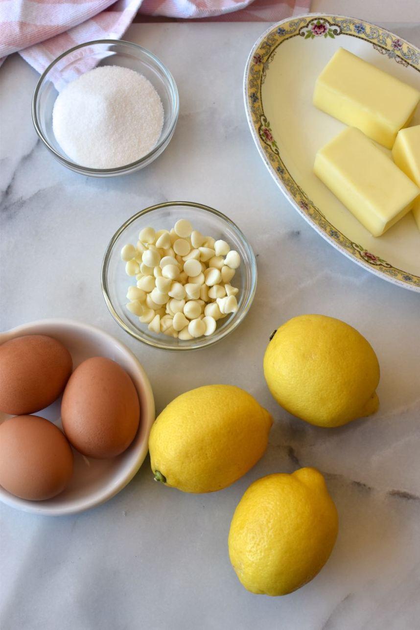 lemon tart with strawberry cream frosting, Mama Ía blog