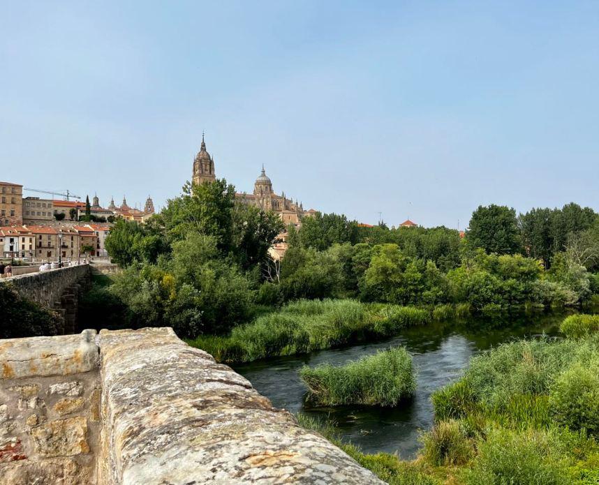 Salamanca's Roman bridge, Mama Ía blog