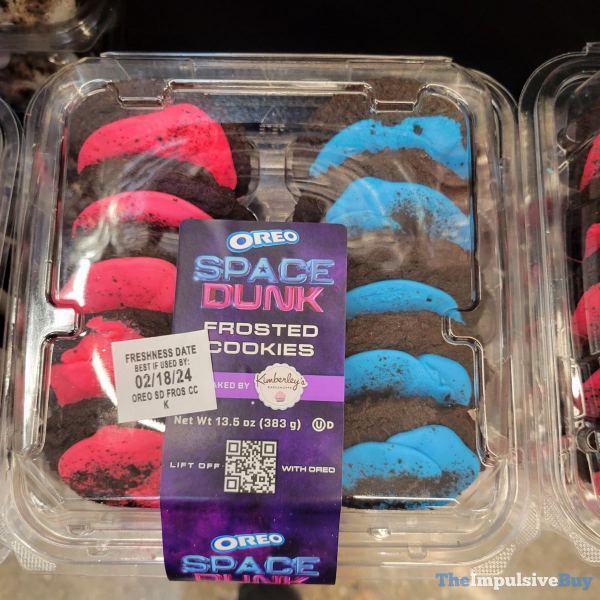 Kimberley's Bakeshoppe Space Dunk Oreo Frosted Cookies.