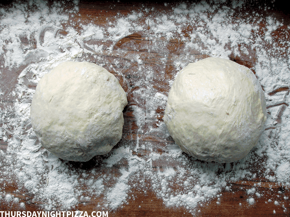 pizza dough balls