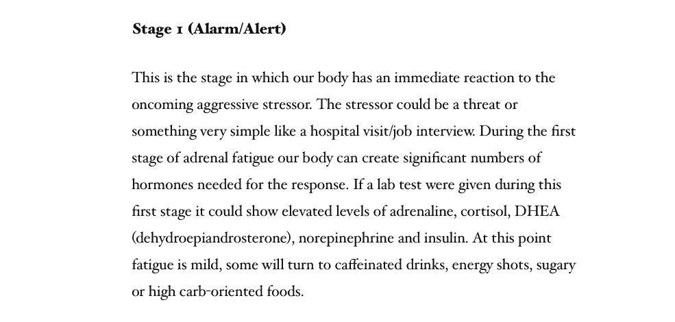 what is adrenal fatigue