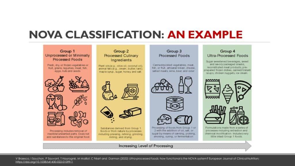 NOVA graphic processed foods