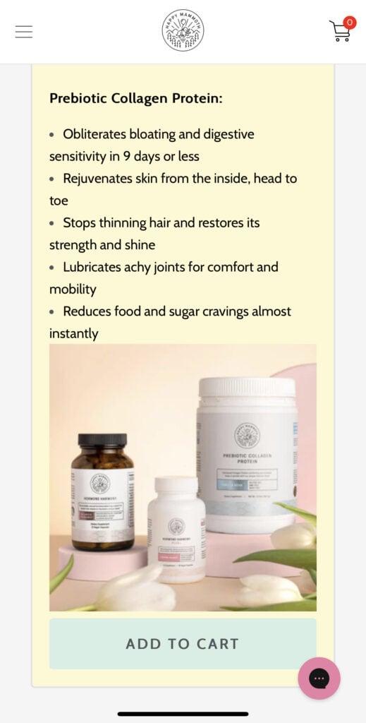 happy mammoth collagen