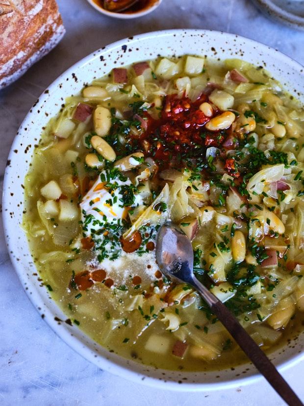 Rustic Cabbage Soup