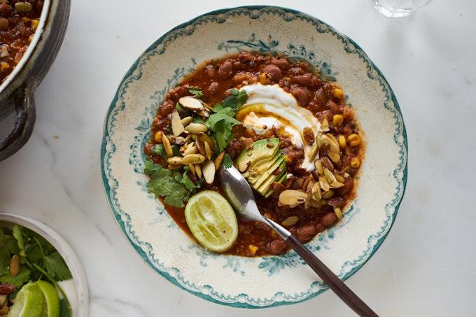 Spicy Instant Pot Taco Soup Recipe