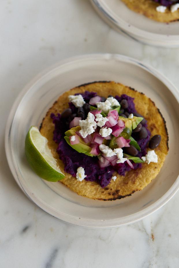 Smashed Sweet Potato Taco Recipe