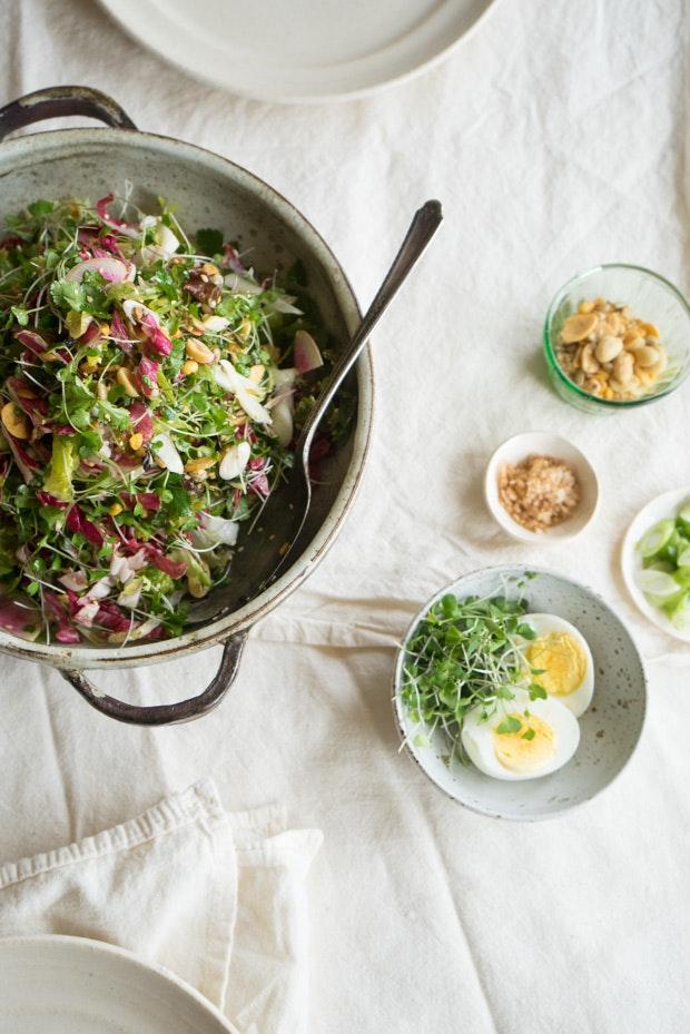 vegetarian version of chinese chicken salad recipe