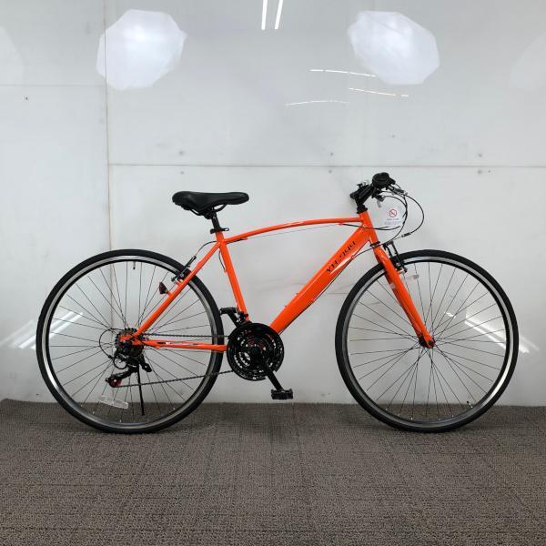 新車 自転車 本格派クロスバイク ＹＨ−７４４ 700×28C Fギア3×Rギア6速 整備士点検済み