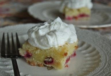 Lemon Cranberry Coffee Cake