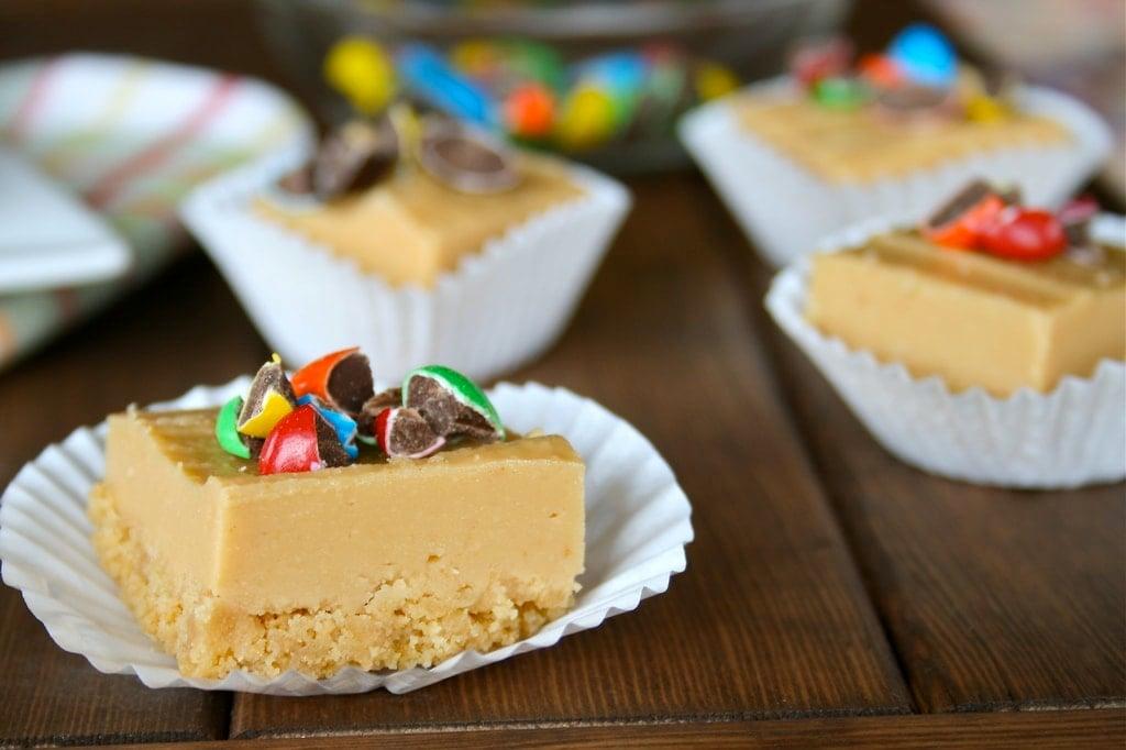 No Bake Peanut Butter Bars