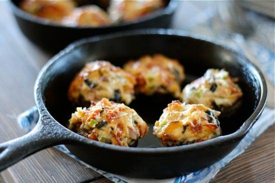 Pizza Stuffed Mushrooms