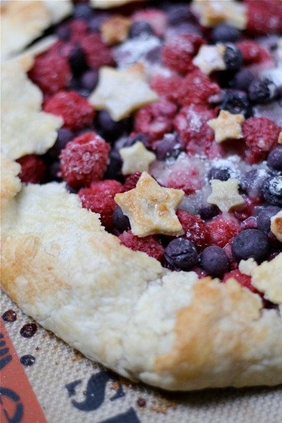 Double Berry Galette