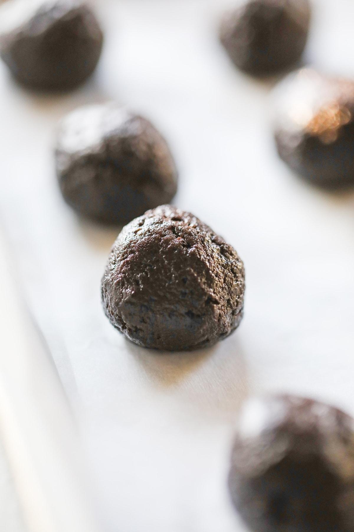 rolled oreo balls