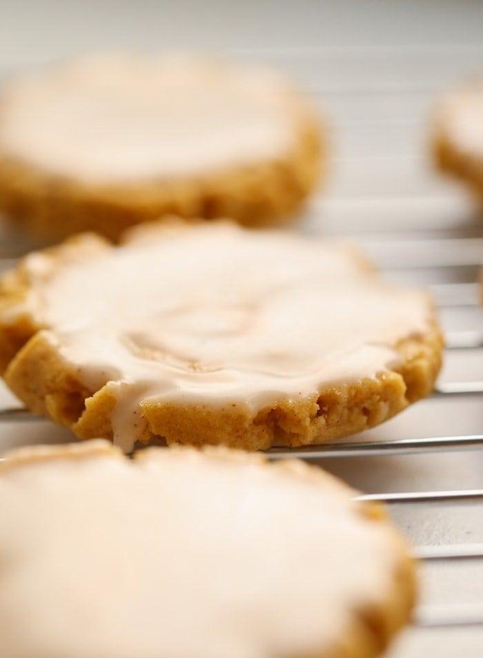 Pumpkin Sugar Cookies