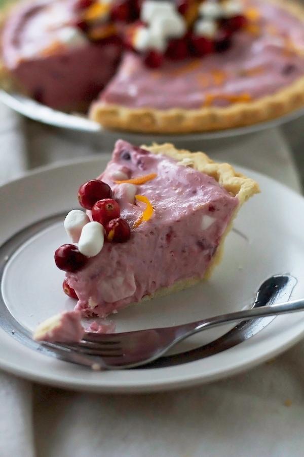 Cranberry Fluff Pie