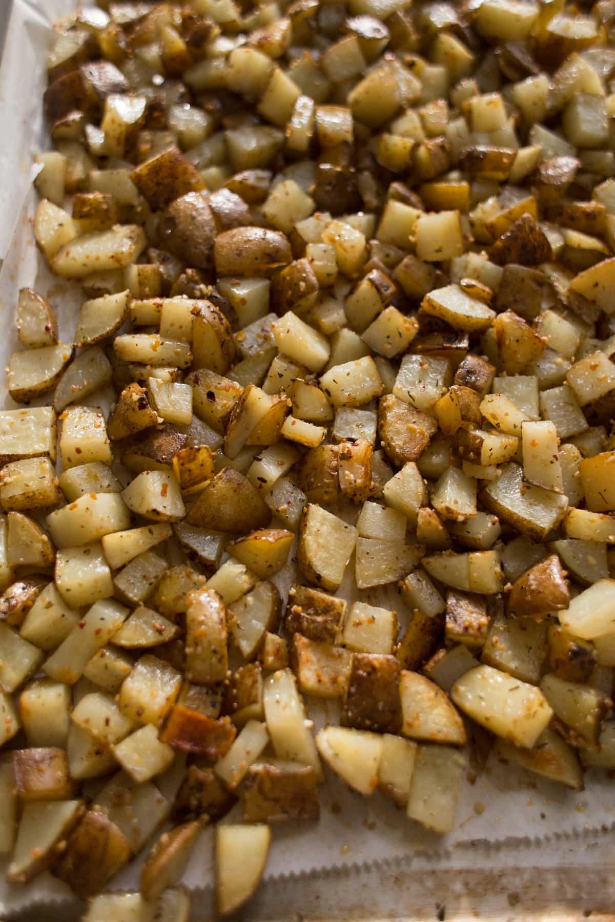 roasted potatoes