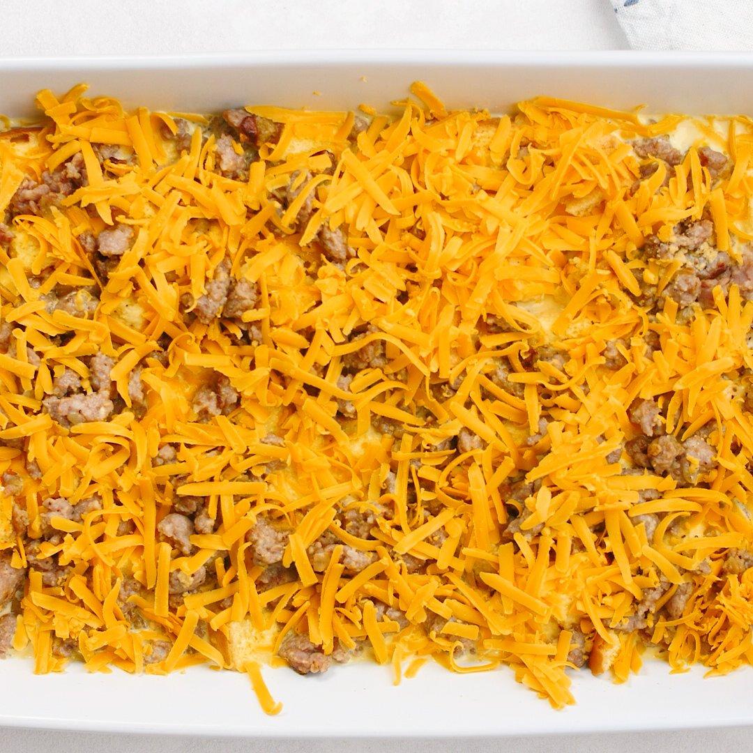 breakfast casserole uncooked