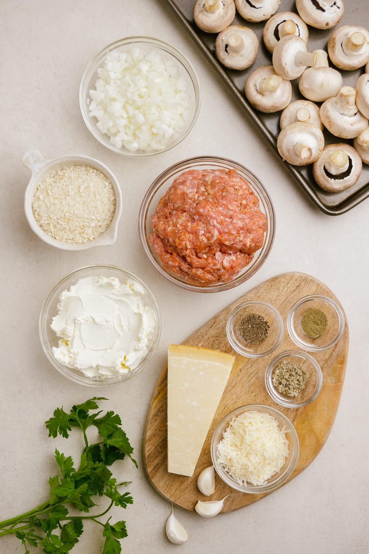 sausage stuffed mushrooms 1 sausage-stuffed-mushrooms-ingredients