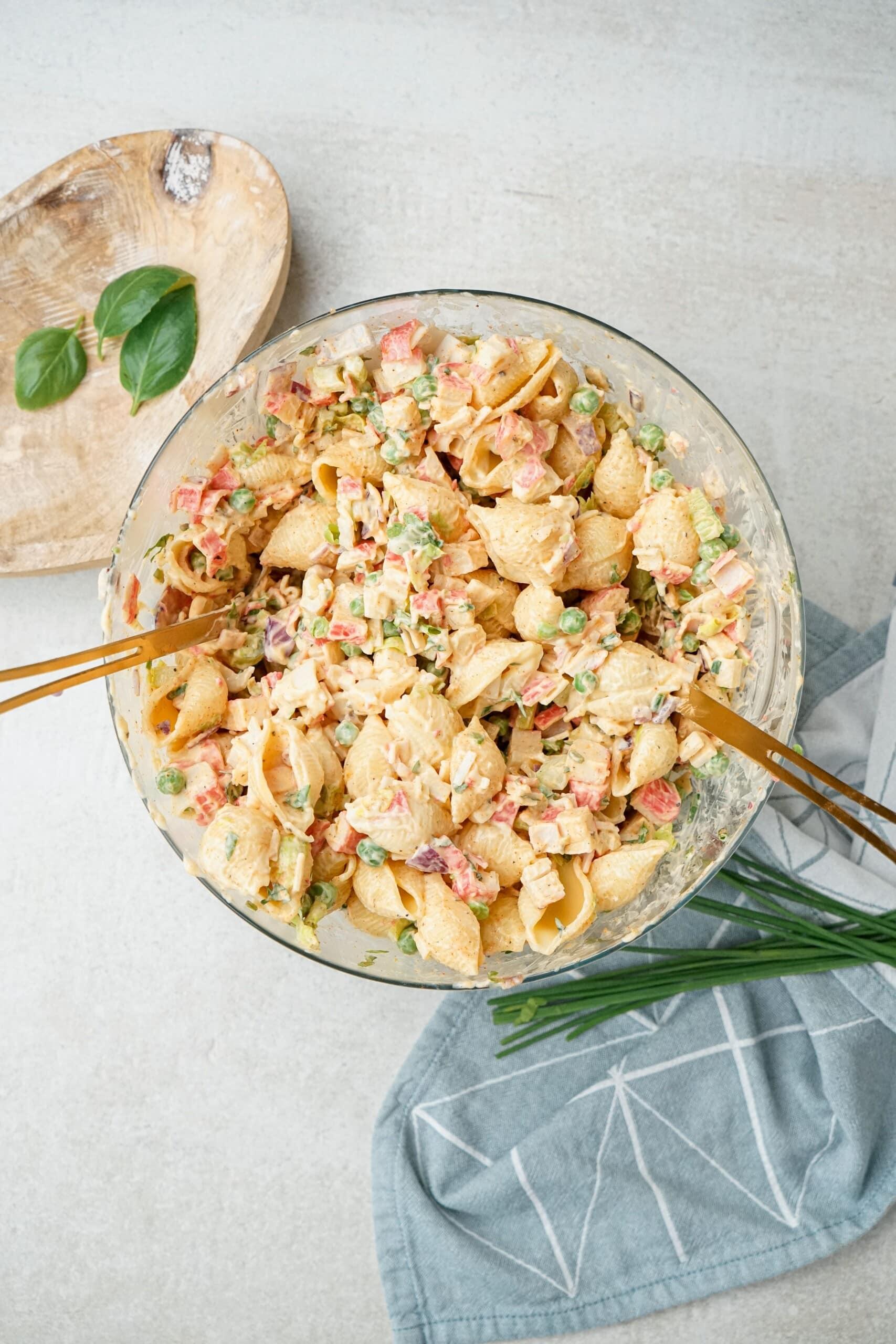 seafood pasta salad