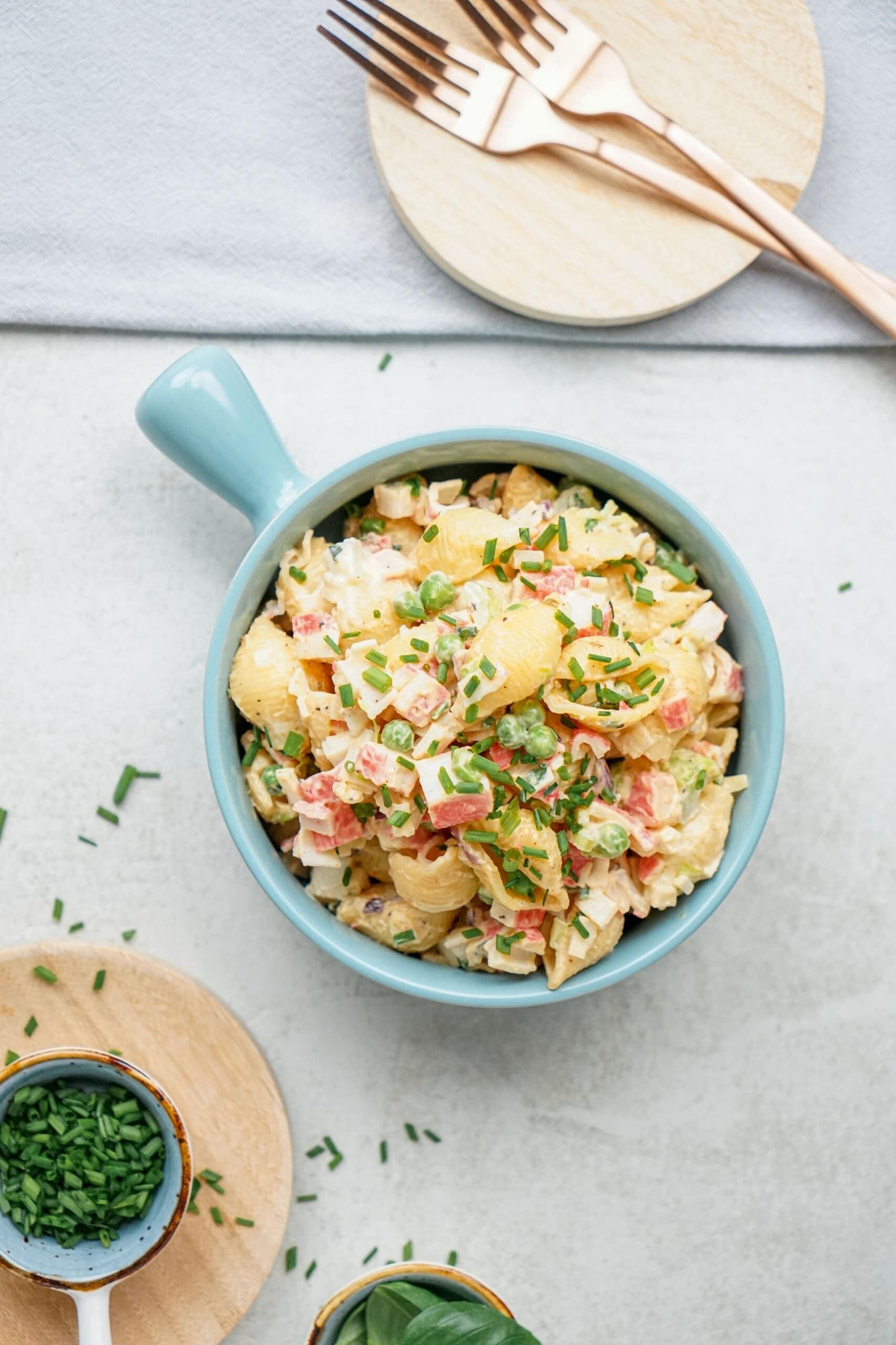 seafood pasta salad