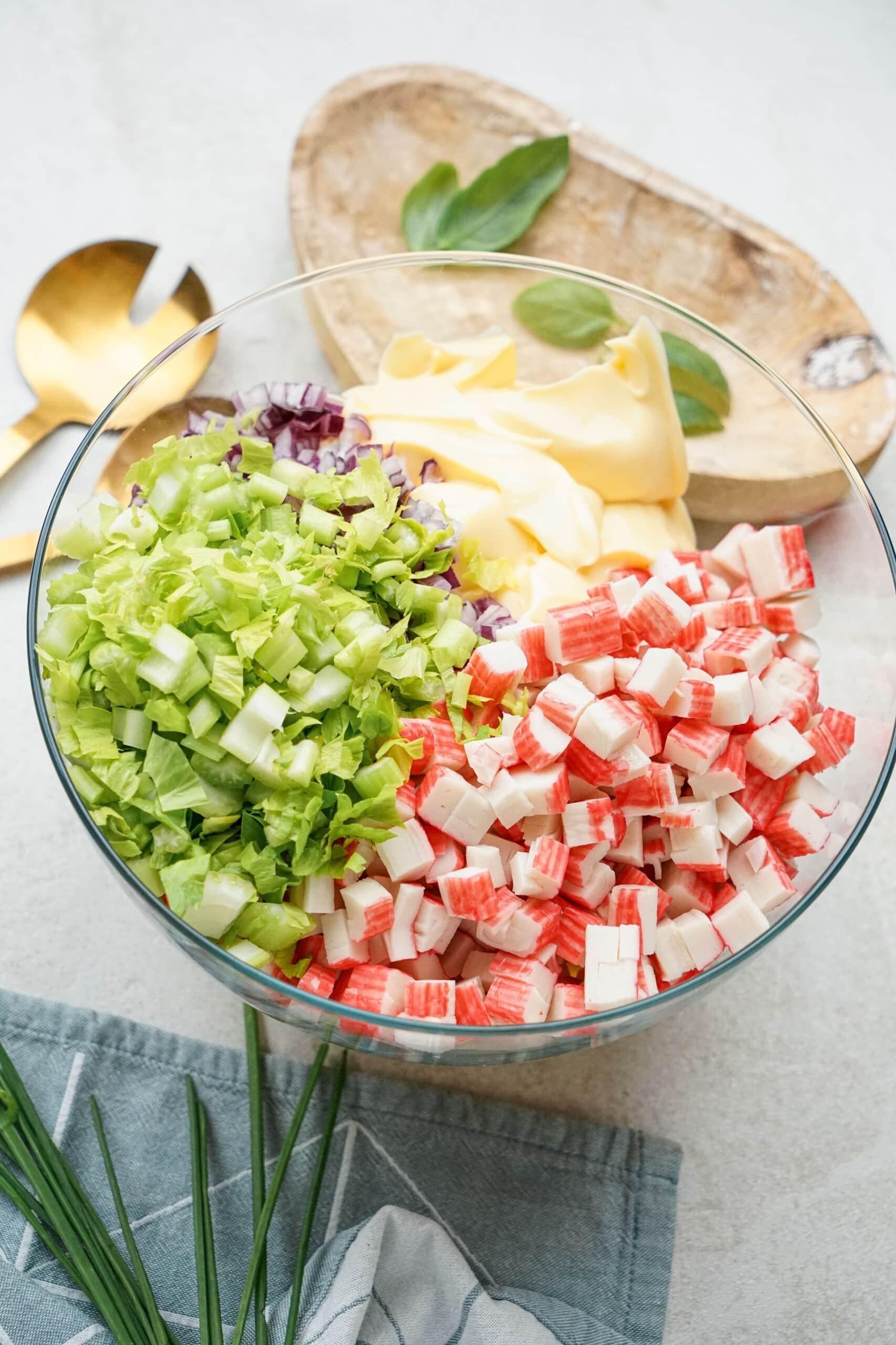 seafood pasta salad 