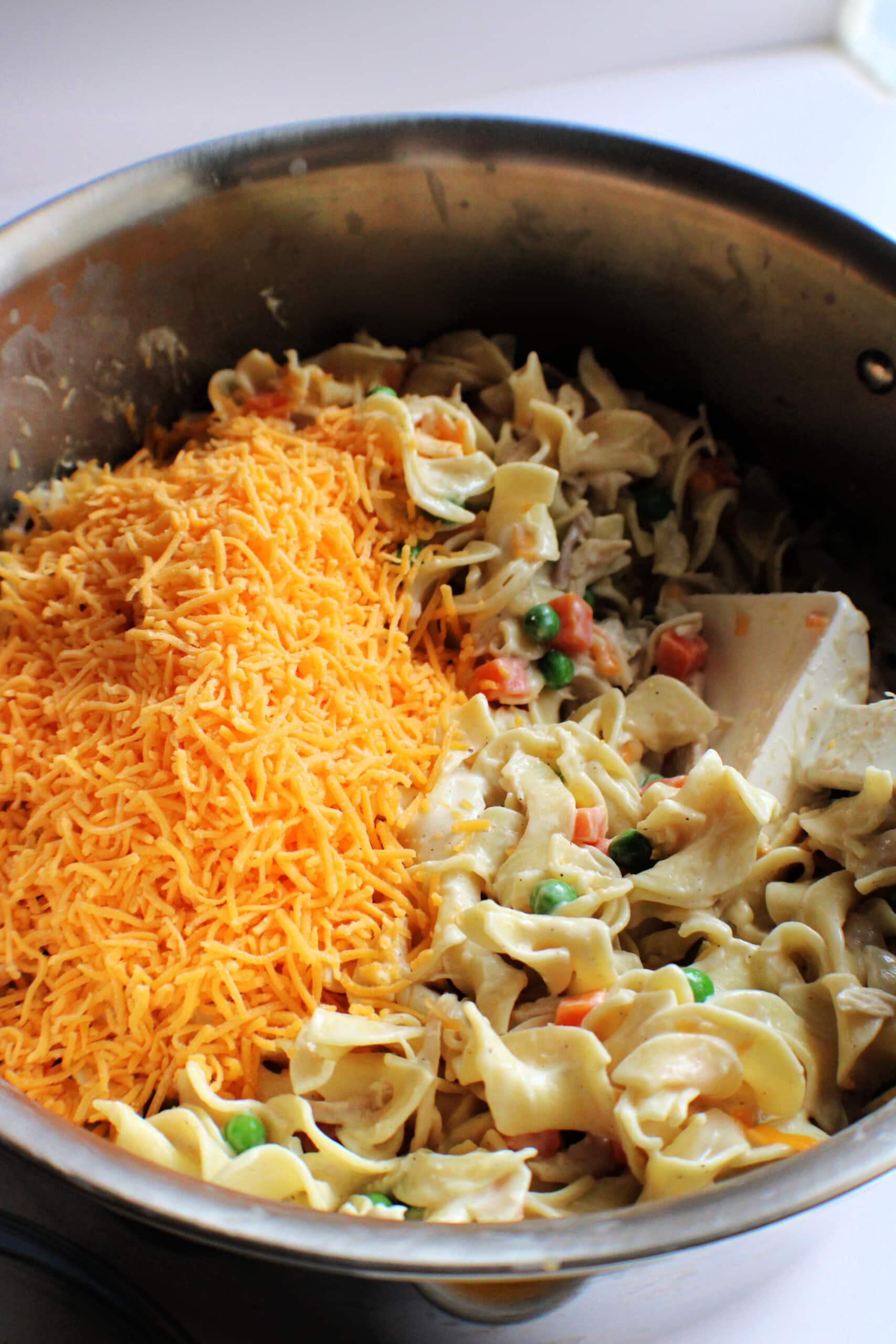 Chicken Noodle Casserole ingredients